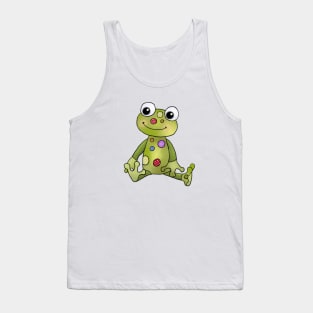 Frosch mit Punkten Tank Top